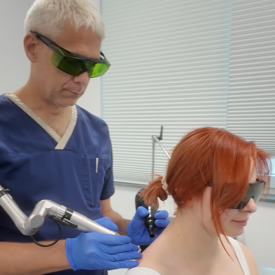 Heiko an PICO Laser zugeschnitten